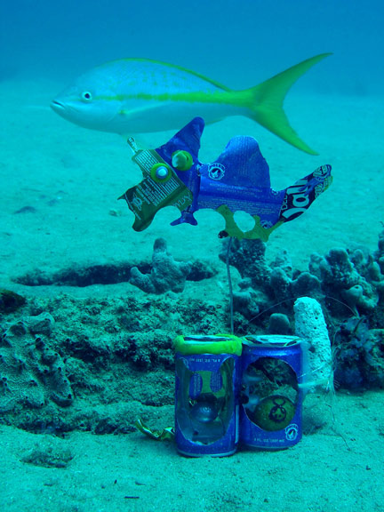 Underwater sculptures Aruba